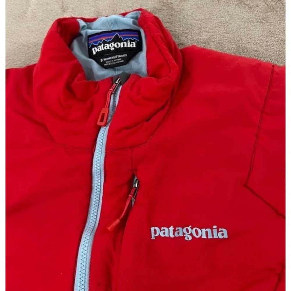 Patagonia womens jacket size small red Short‎ Sleeve Full Zip